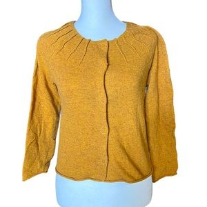Charlie and Robin wool blend snap closure cardigan size S/M